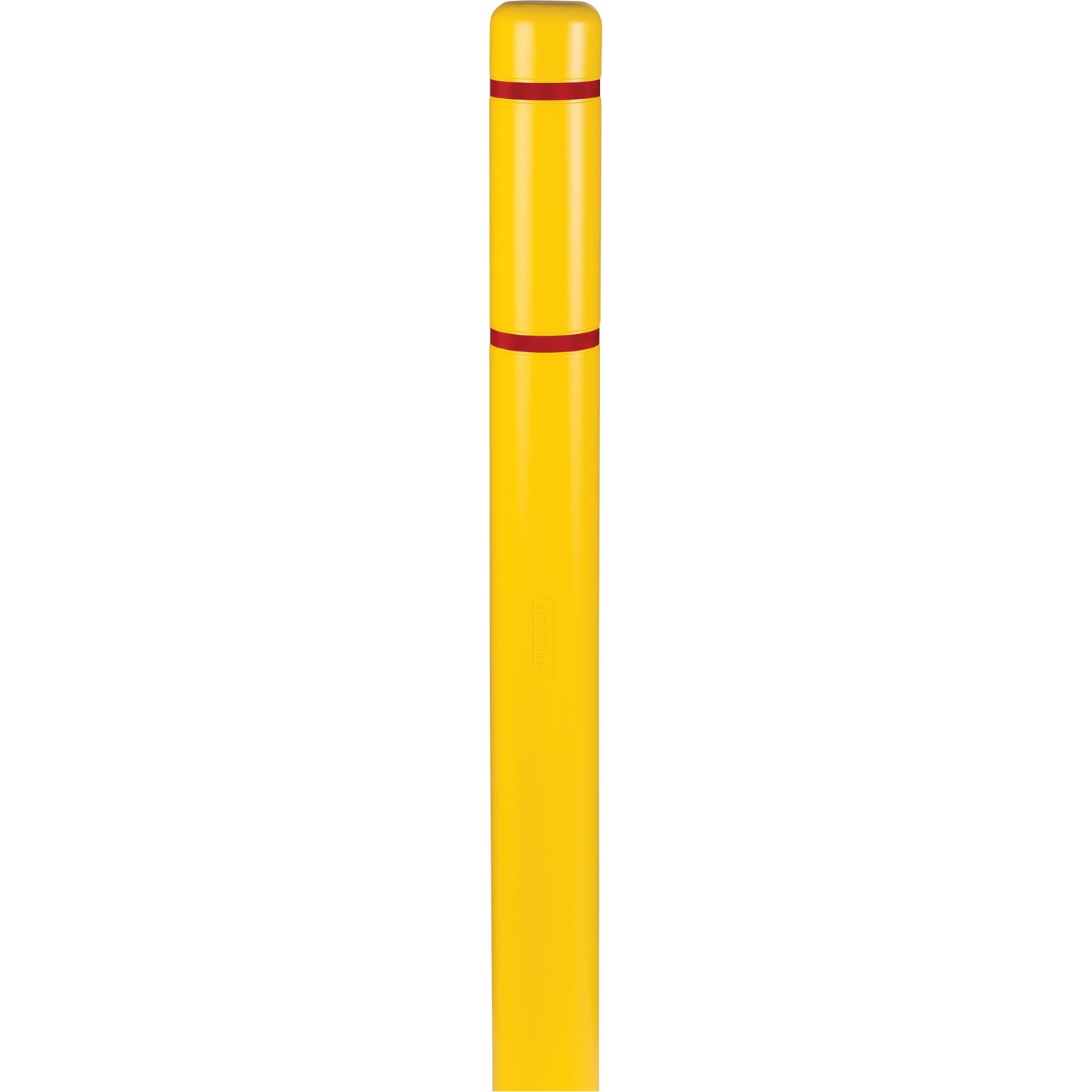 Polyethylene Bollard Covers, 4-1/2" Dia. x 64" L, Yellow