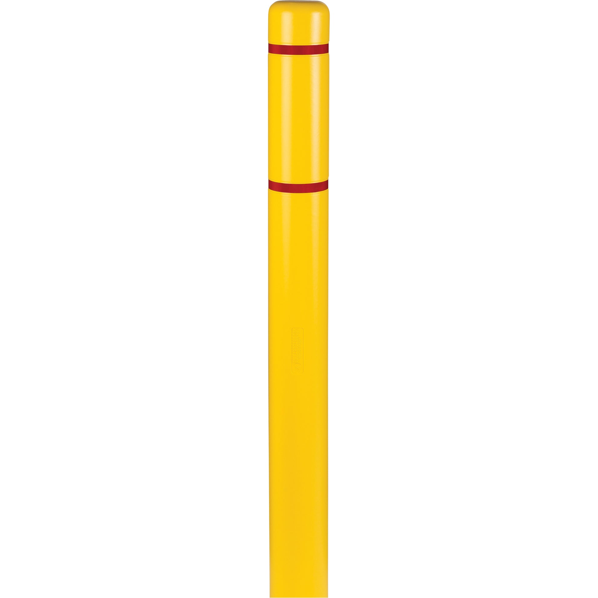 Polyethylene Bollard Covers, 4-1/2" Dia. x 64" L, Yellow
