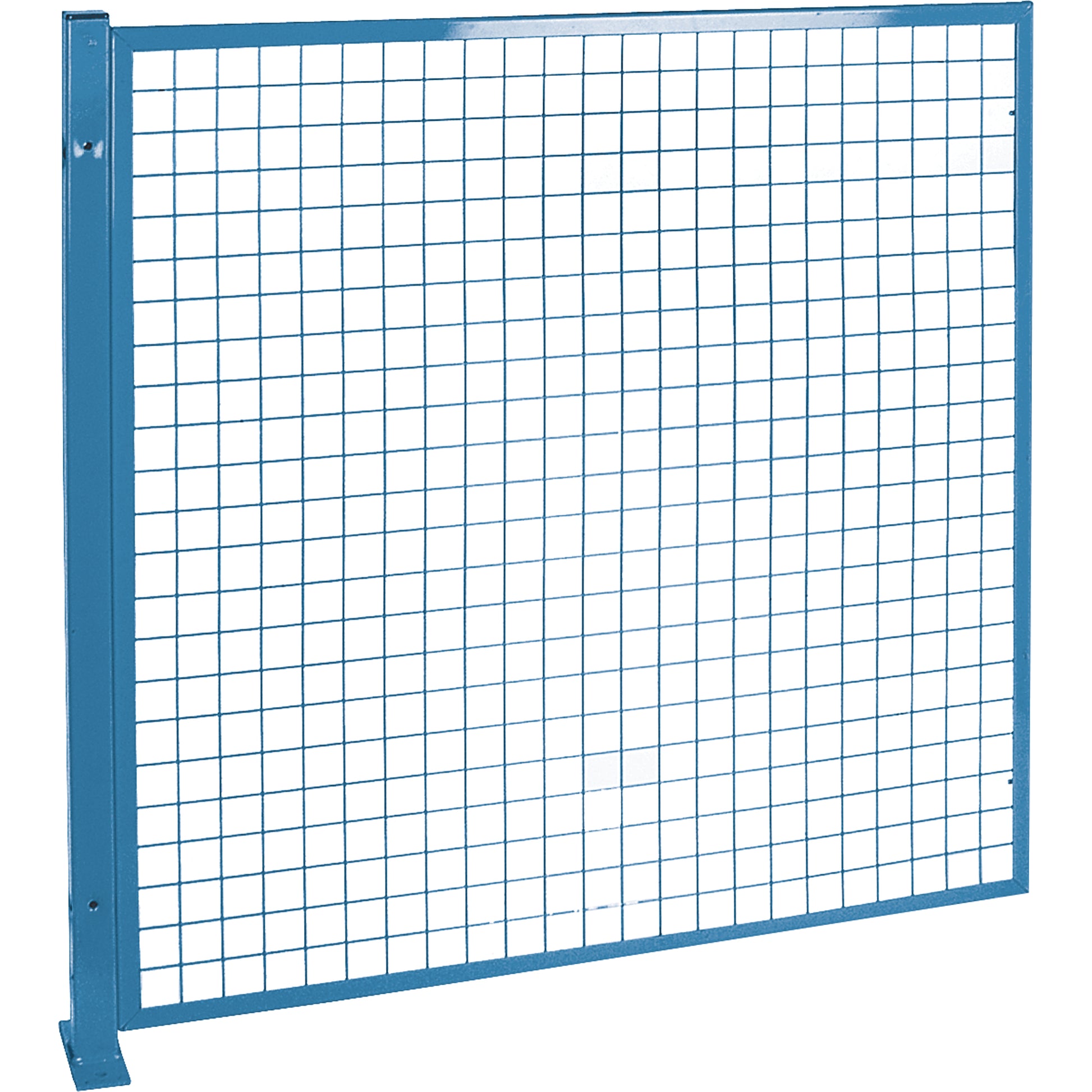 Perimeter Guards - Mesh Style, 4' H x 4' W, Blue