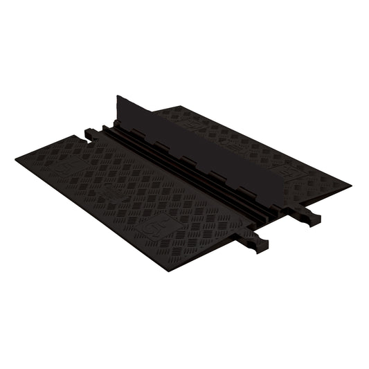 Guard Dog® Cable Protector, 2 Channels, 36" L x 28.38" W x 1.25" H