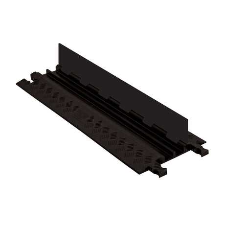 Guard Dog® Cable Protector, 2 Channels, 36" L x 19.75" W x 1.25" H