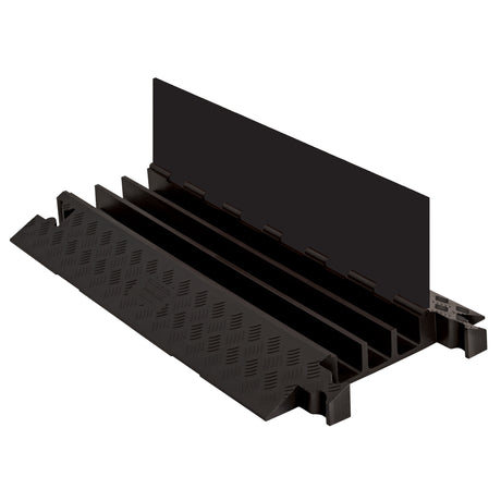 Guard Dog® Cable Protector, 3 Channels, 36" L x 13.8" W x 1.25" H