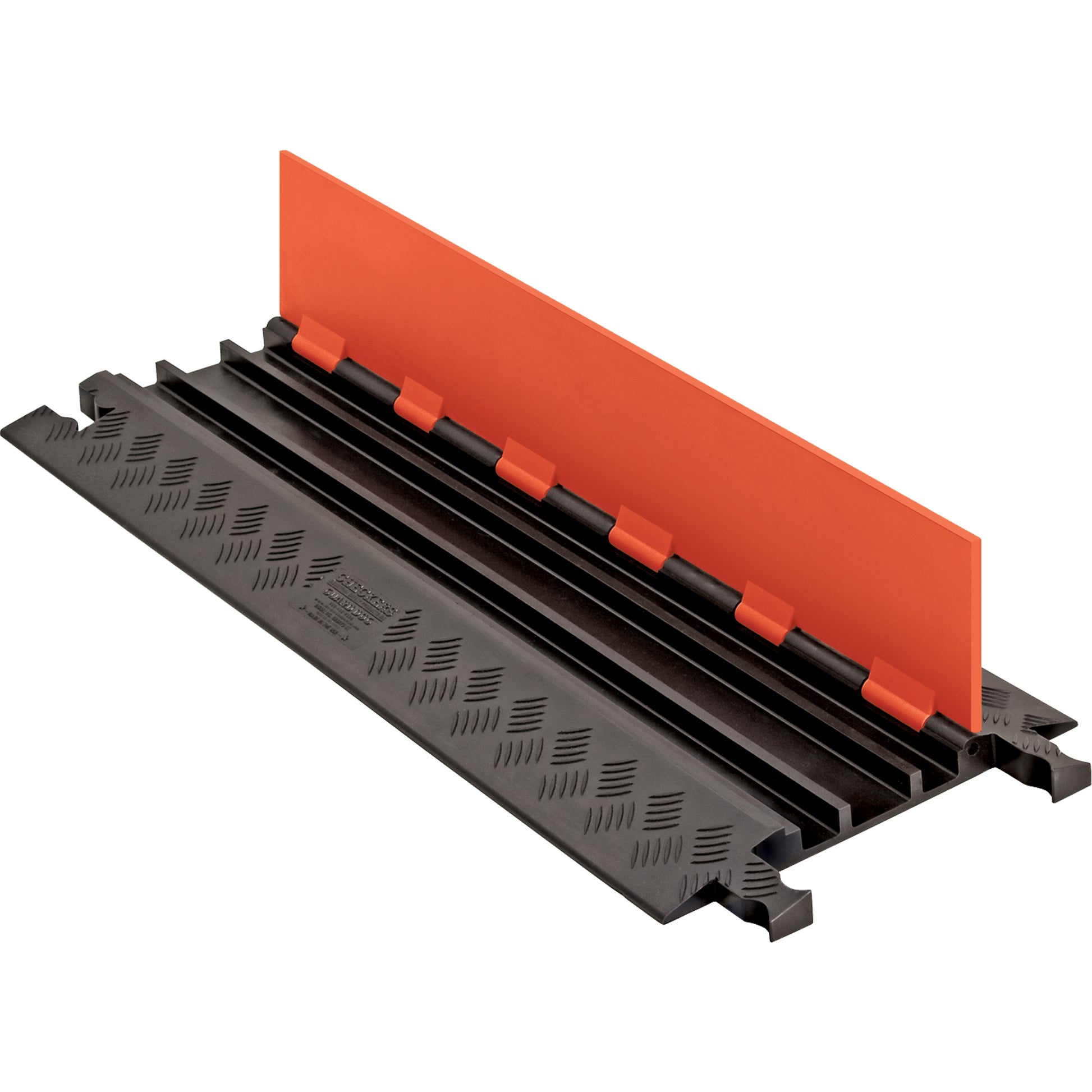 Guard Dog® Low Profile Cable Protector, 3 Channels, 36" L x 13.8" W x 1.25" H