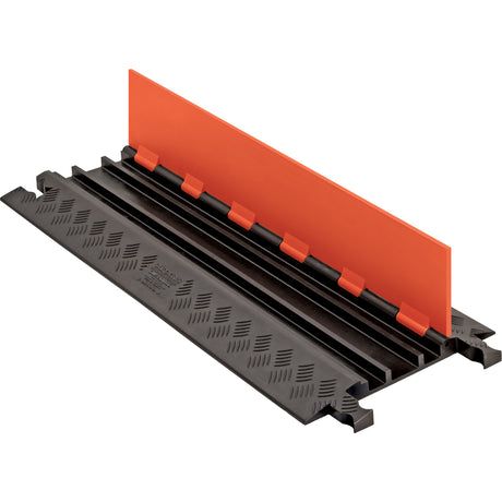 Guard Dog® Low Profile Cable Protector, 3 Channels, 36" L x 13.8" W x 1.25" H