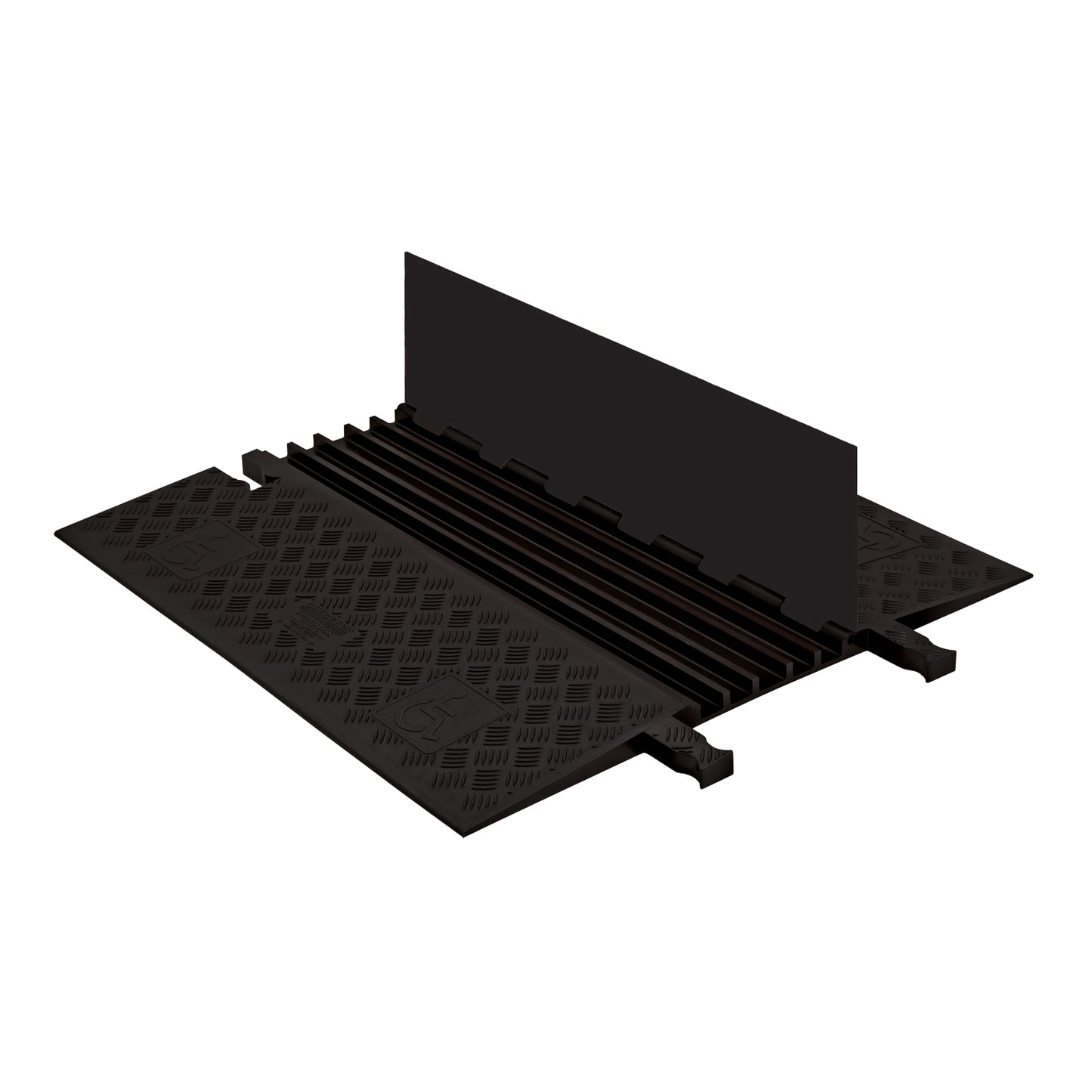 Guard Dog® Cable Protector, 5 Channels, 36" L x 33.3" W x 1.25" H