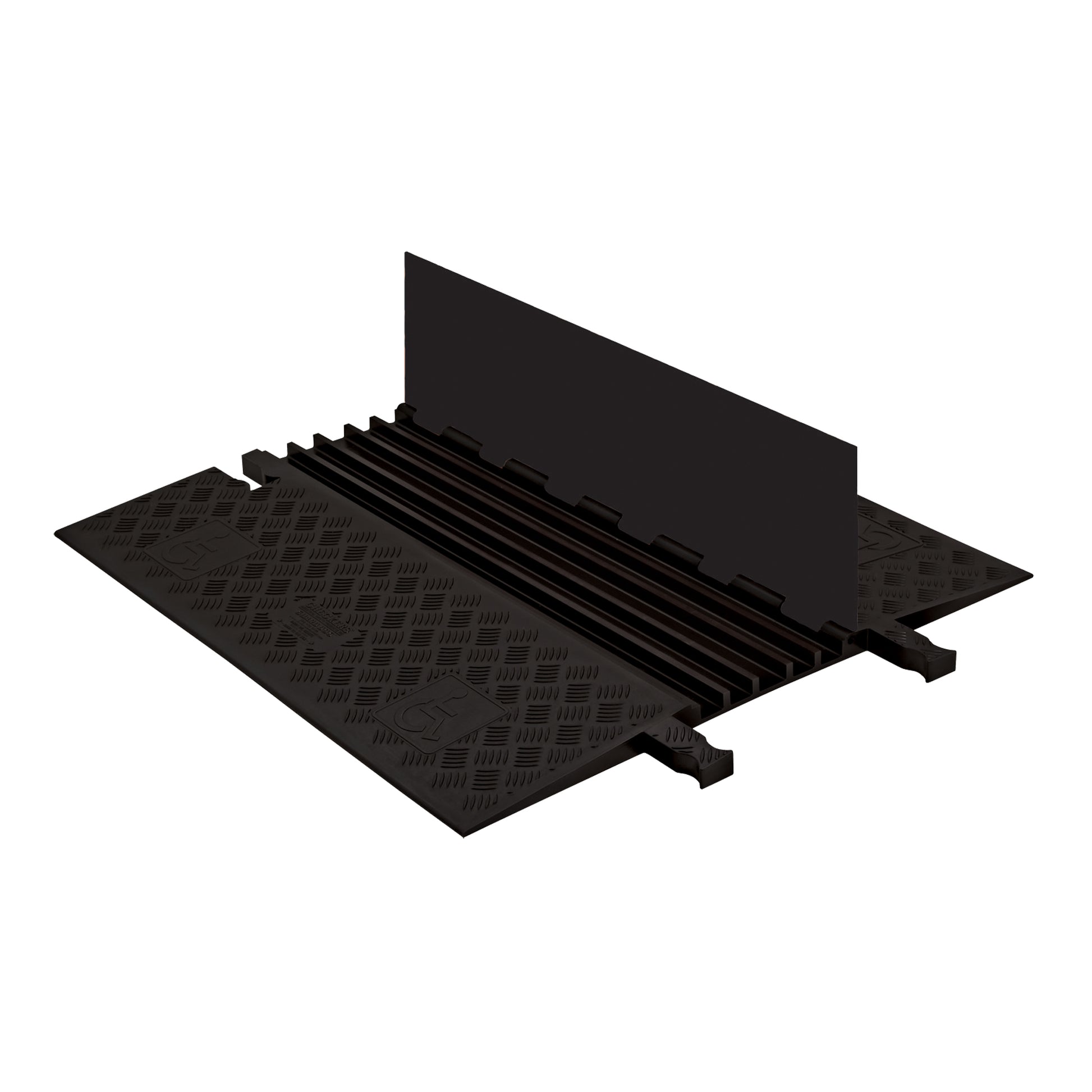 Guard Dog® Cable Protector, 5 Channels, 36" L x 33.3" W x 1.25" H