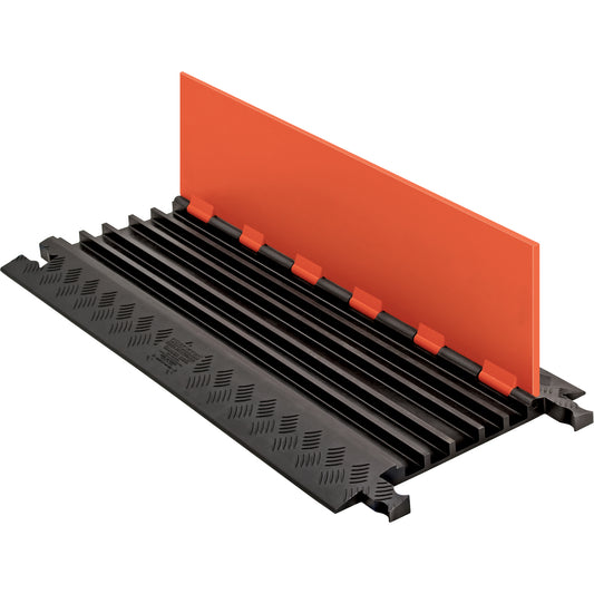 Guard Dog® Low Profile Cable Protector, 5 Channels, 36" L x 16.9" W x 1.25" H