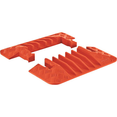 Guard Dog® 5-Channel Heavy Duty Cable Protector - End Caps