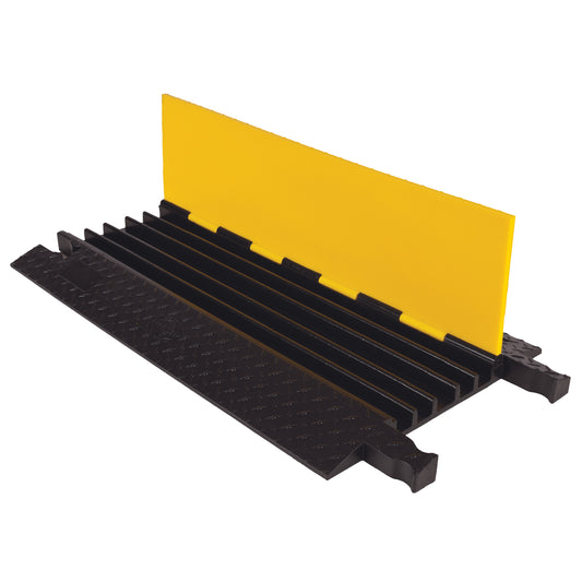 Yellow Jacket® Heavy Duty Cable Protector, 5 Channels, 36" L x 19.75" W x 1.875" H