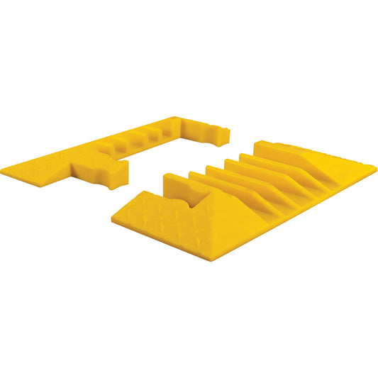 Yellow Jacket® 5-Channel Heavy Duty Cable Protector - End Caps