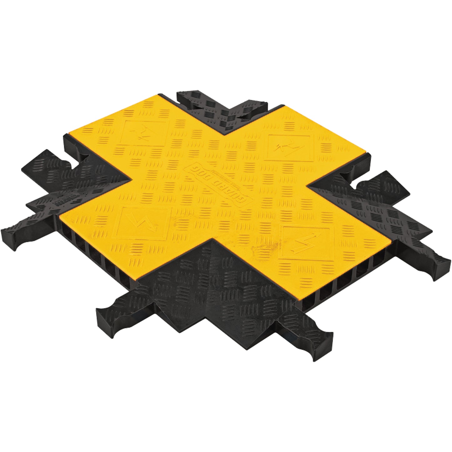 Yellow Jacket® 5-Channel Heavy Duty Cable Protector - 4-Way Connector