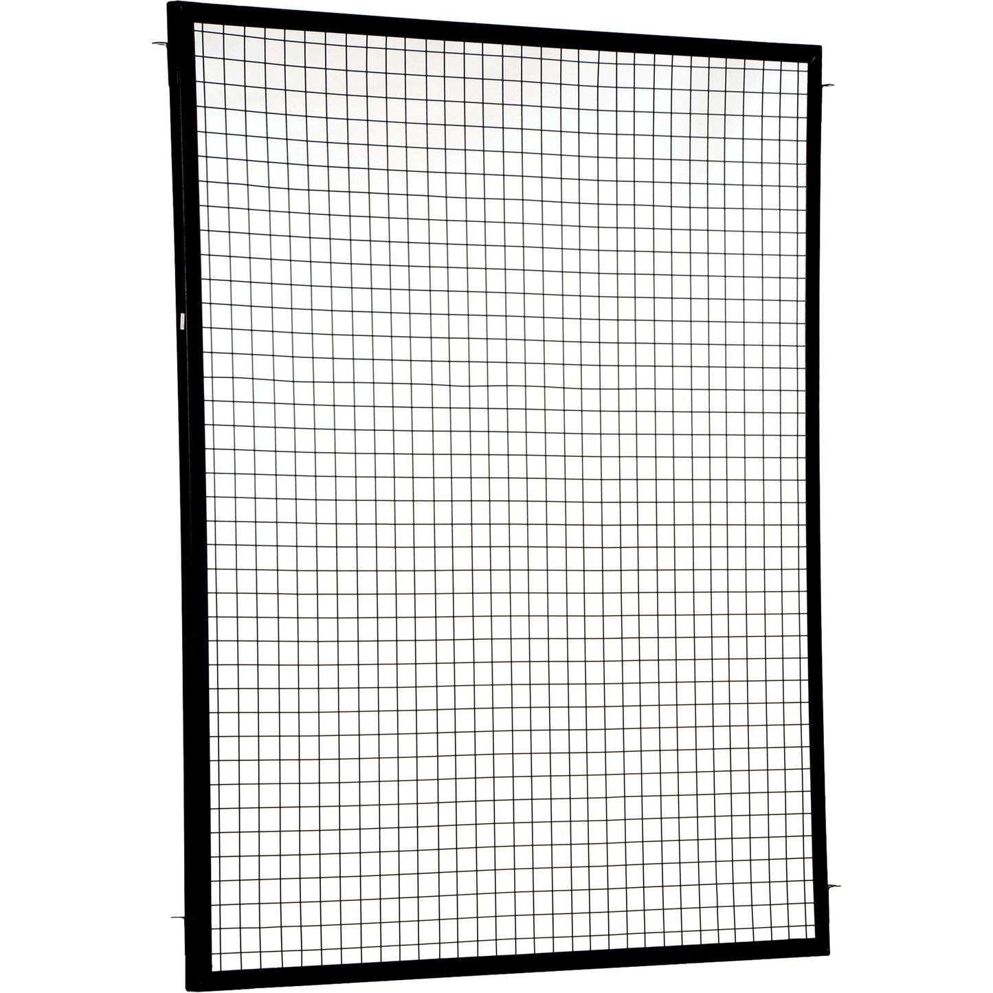 Adjustable Perimeter Guard Panel, 6' H x 5' W, Black