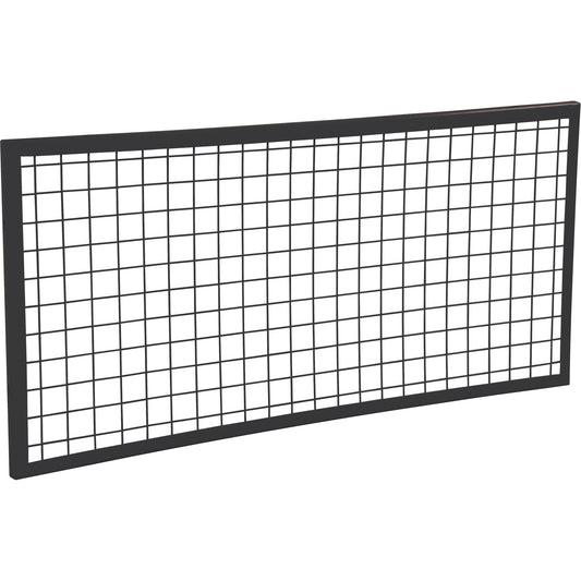 Wire Mesh Partition Panel, 2' H x 4' W