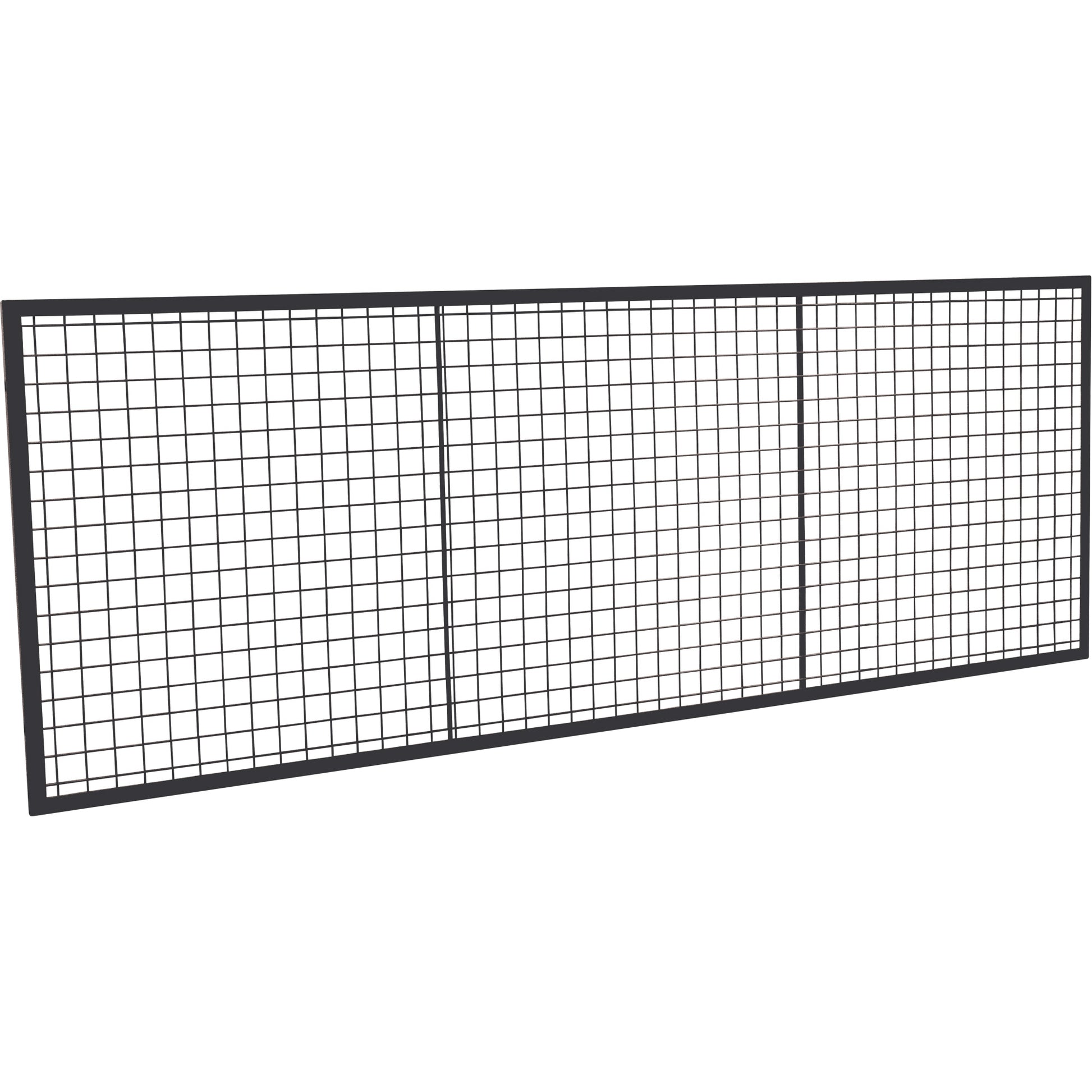 Wire Mesh Partition Panel, 3' H x 8' W