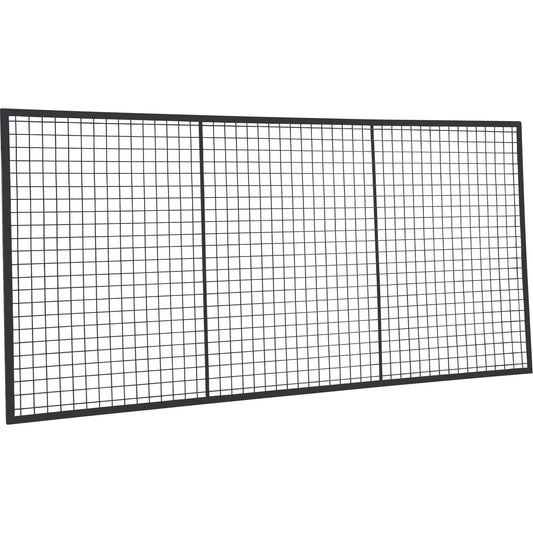 Wire Mesh Partition Panel, 4' H x 8' W