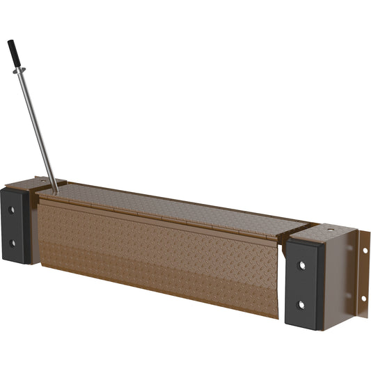 Mechanical Edge-O-Dock Leveler, 93" W, 66" Deck Width, 29" Span