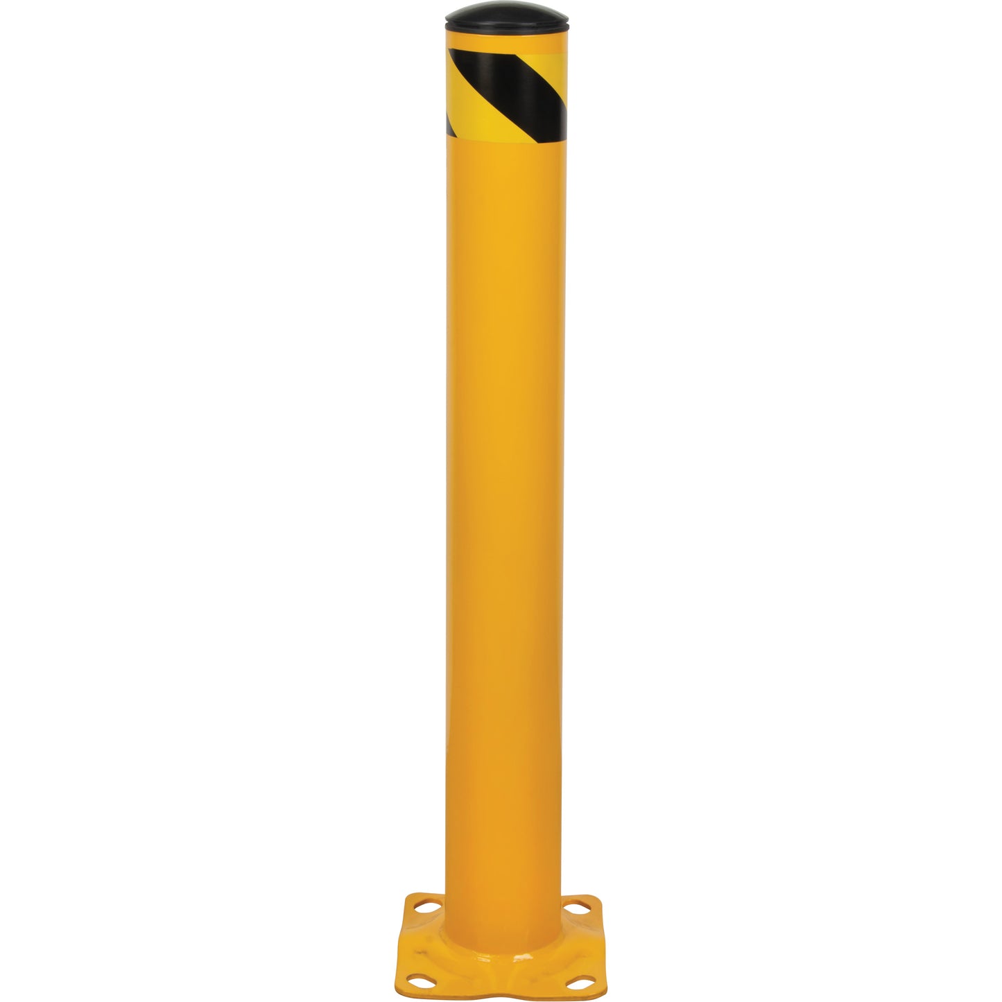 Bollard, Steel, 36" H x 4-1/2" W, Yellow