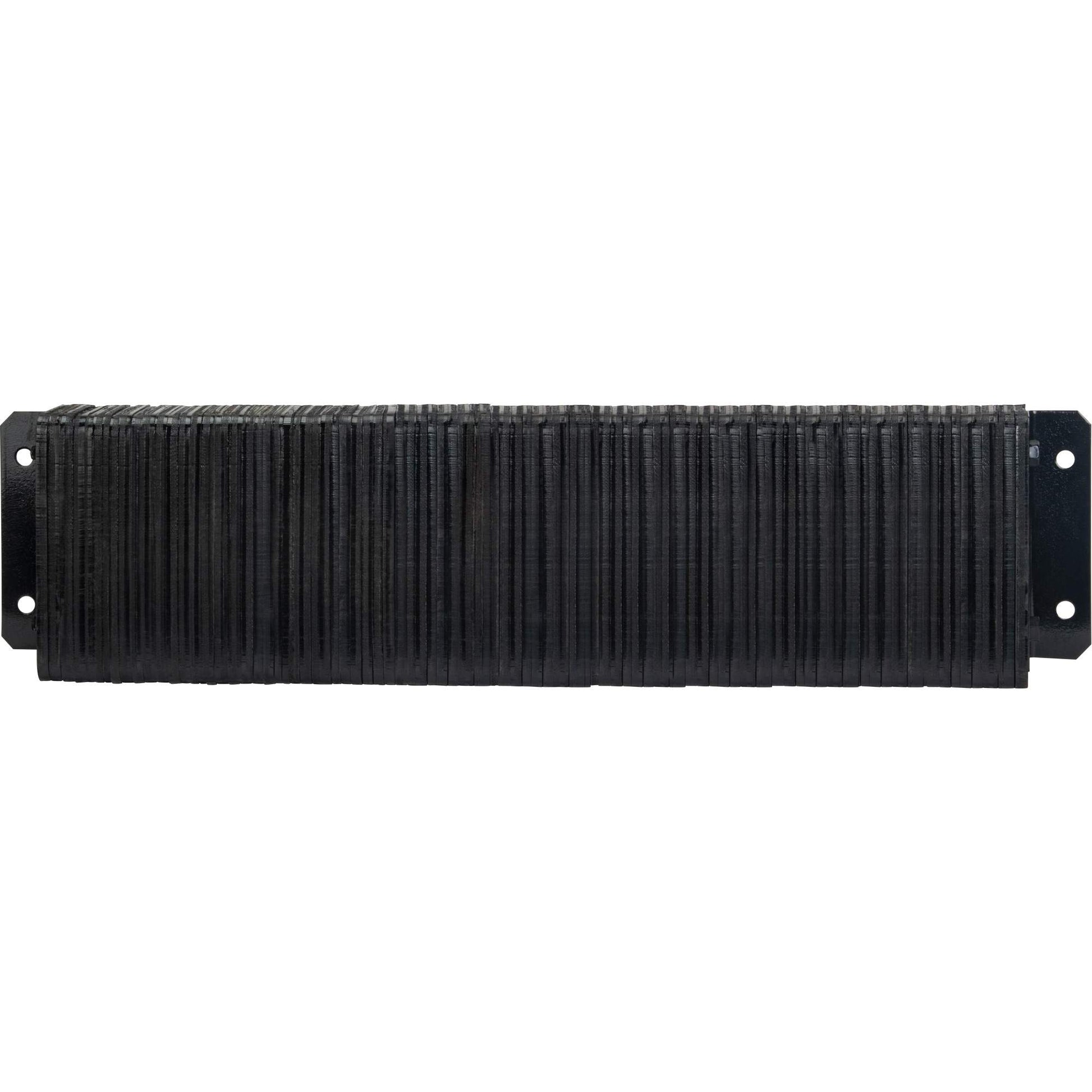 Laminated Dock Bumpers, Horizontal, Rubber, 36" W x 4" D x 12" H