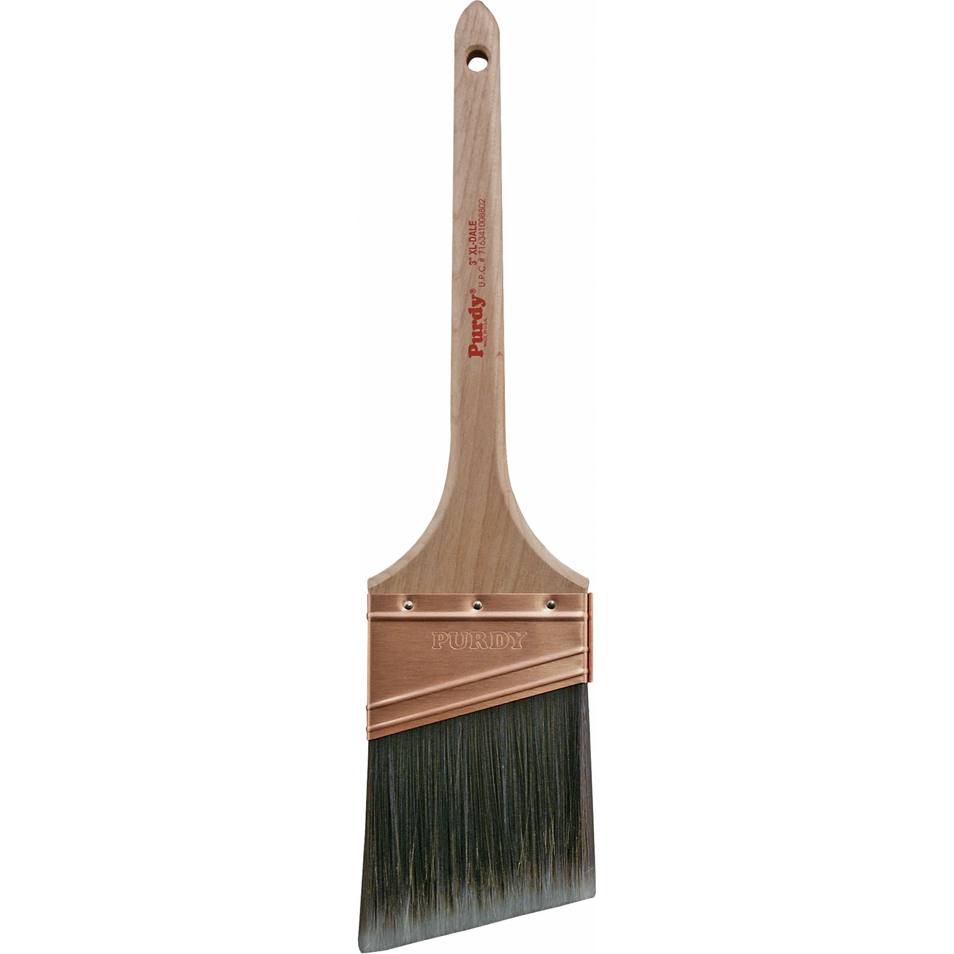 XL-Glide Professional Paint Brush, Poly/Nylon, Wood Handle, 2-1/2" Width