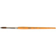 Round Lettering Lacquering Paint Brush, 15/64" Brush Width, Camel Hair, Wood Handle