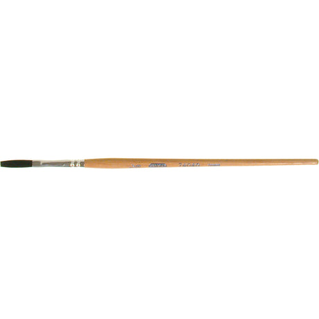 One Stroke Paint Brush, 1/8" Brush Width, Ox Hair, Wood Handle