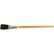 One Stroke Paint Brush, 3/4" Brush Width, Ox Hair, Wood Handle