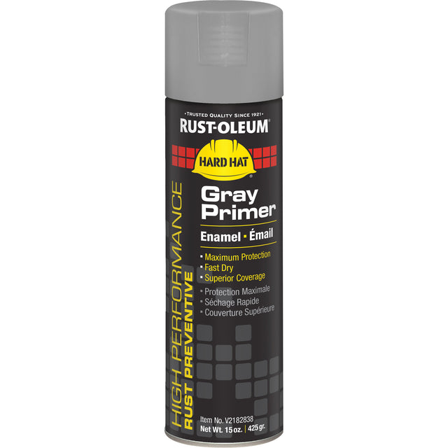 V2100 System Enamel Spray Primer, Gray, Matte, 15 oz., Aerosol Can