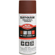 Enamel Spray Paint Primer, Red, Very Flat, 12 oz., Aerosol Can