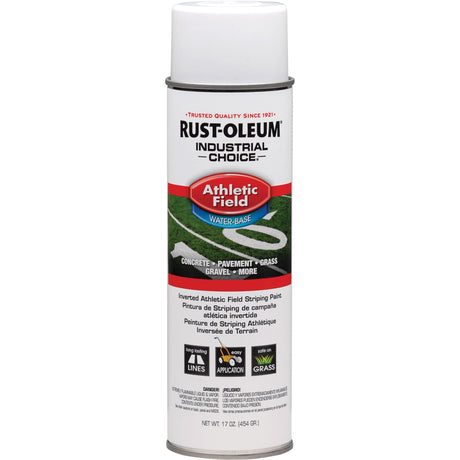 Industrial Choice® AF1600 Athletic Field Striping Paint, White, 17 oz., Aerosol Can