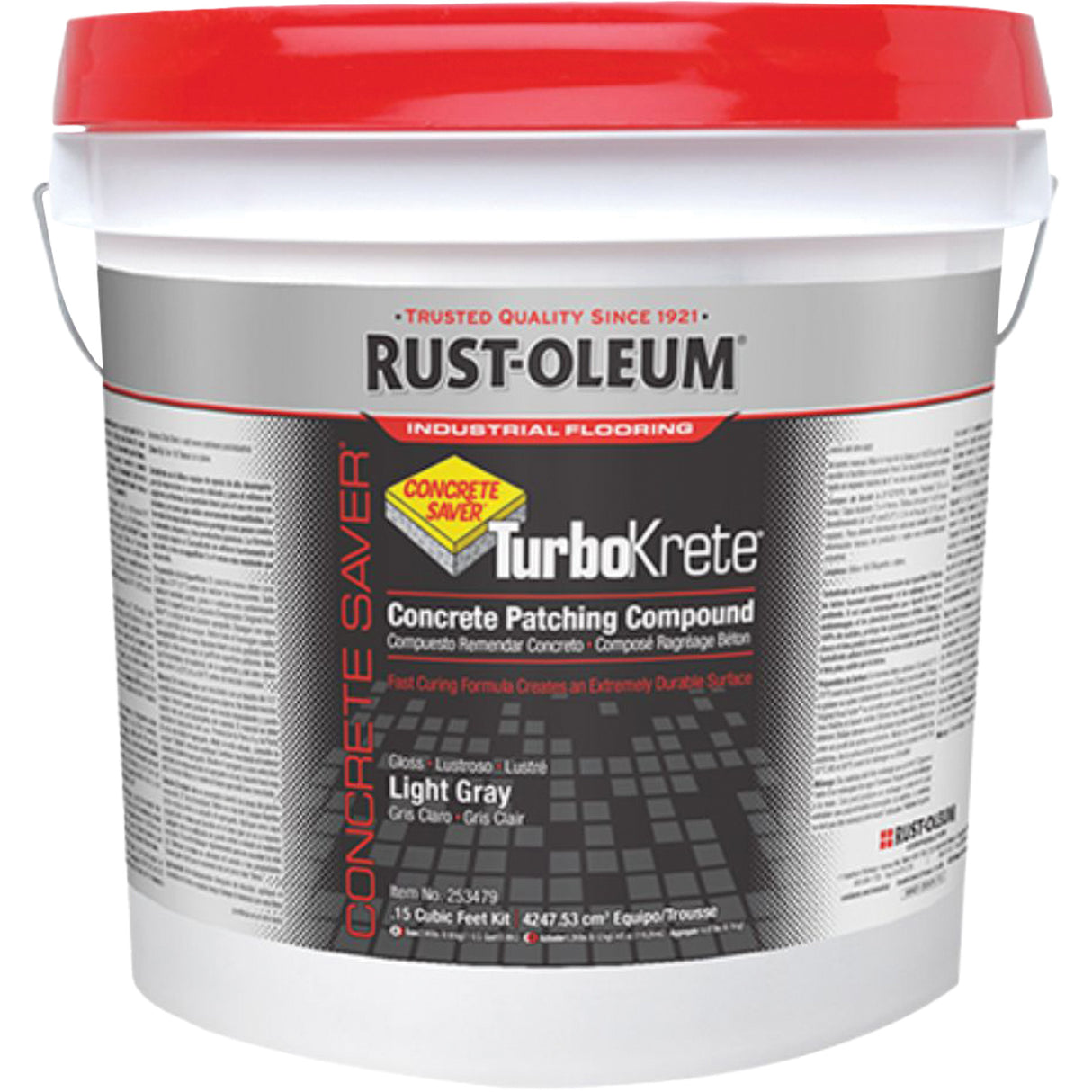 TurboKrete® Concrete Patch Compound Kit, Grey
