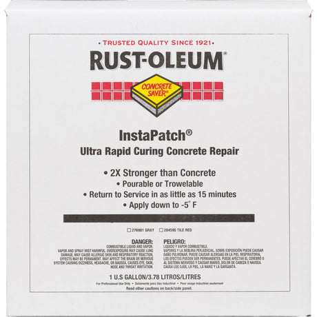 Concrete Saver® InstaPatch® Concrete Repair, Grey