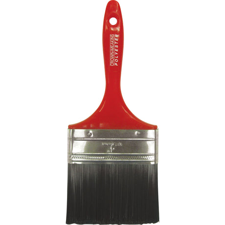 All-Purpose Paint Brush, Polyester, Plastic Handle, 4" Width