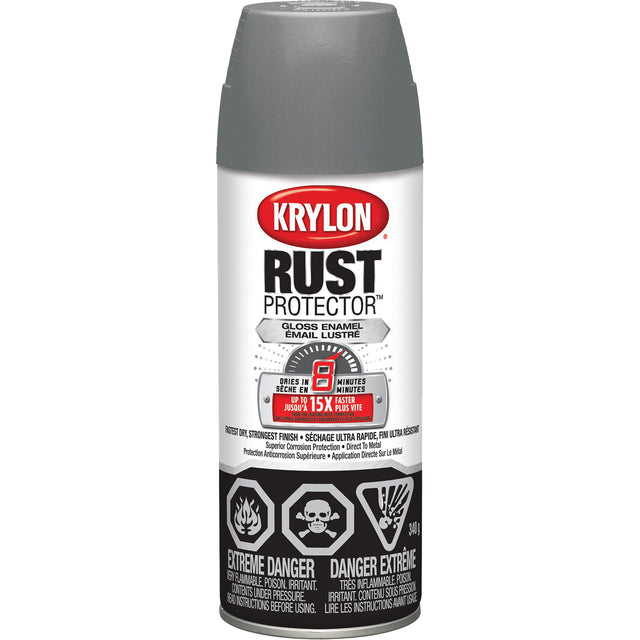 Rust Protector™ Primer, Grey, Very Flat, Aerosol Can