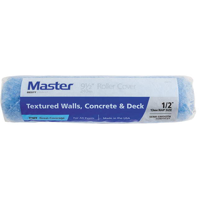 Master Paint Roller Cover, 13 mm (1/2") Nap, 240 mm (9-1/2") L
