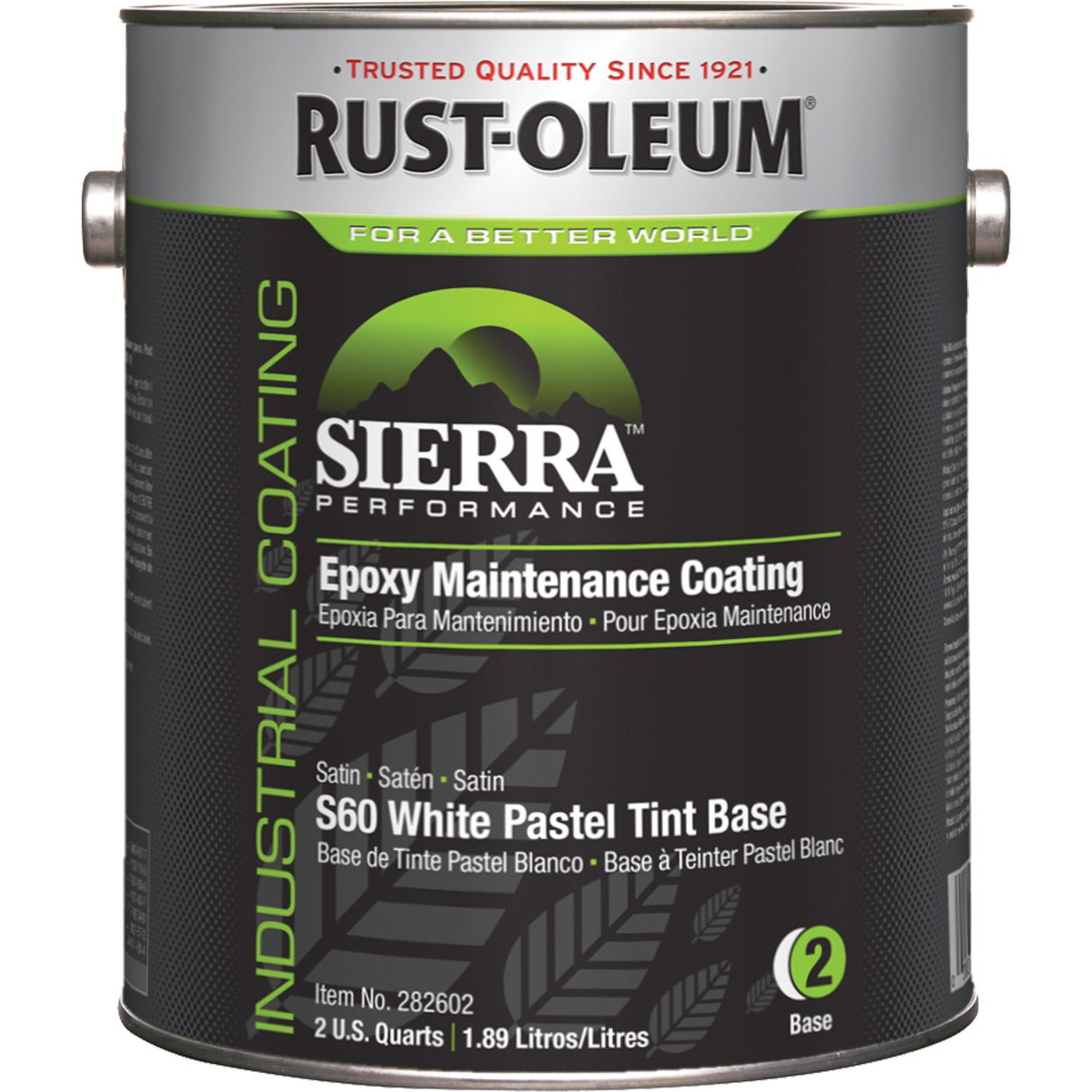 Sierra Performance™ S60 Water-Based Epoxy Maintenance Coating Pastel Base, Gallon, Tint Base