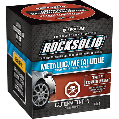 RockSolid® Metallic Powder Additive, 60 mL, Bottle, Copper Pot
