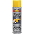 Inverted Striping Paint Spray, Yellow, Aerosol Can