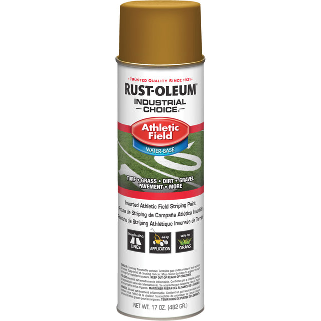 AF1600 Athletic Field Striping Paint, Gold, Aerosol Can