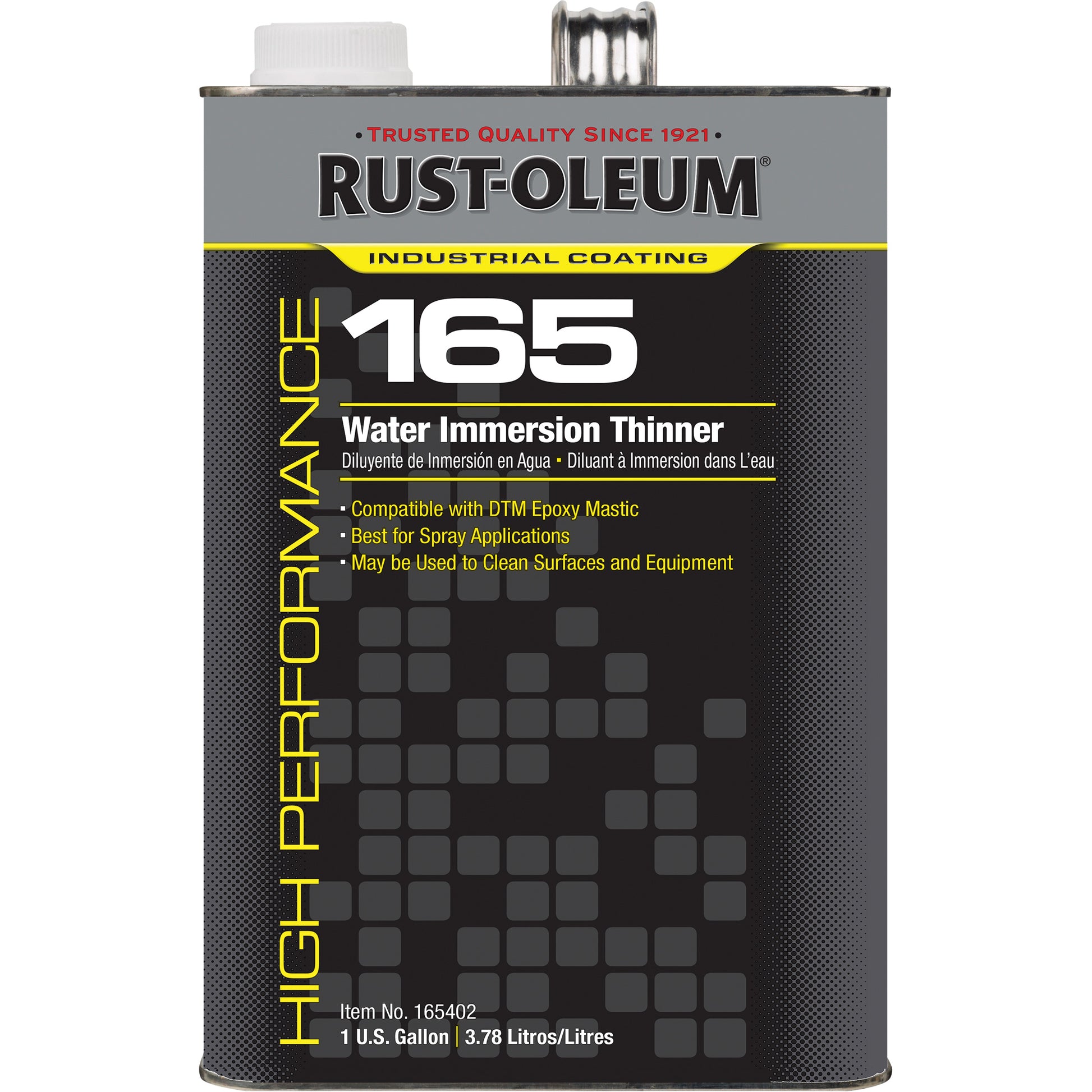 165 Water Immersion Thinner, Gallon, 1 gal.