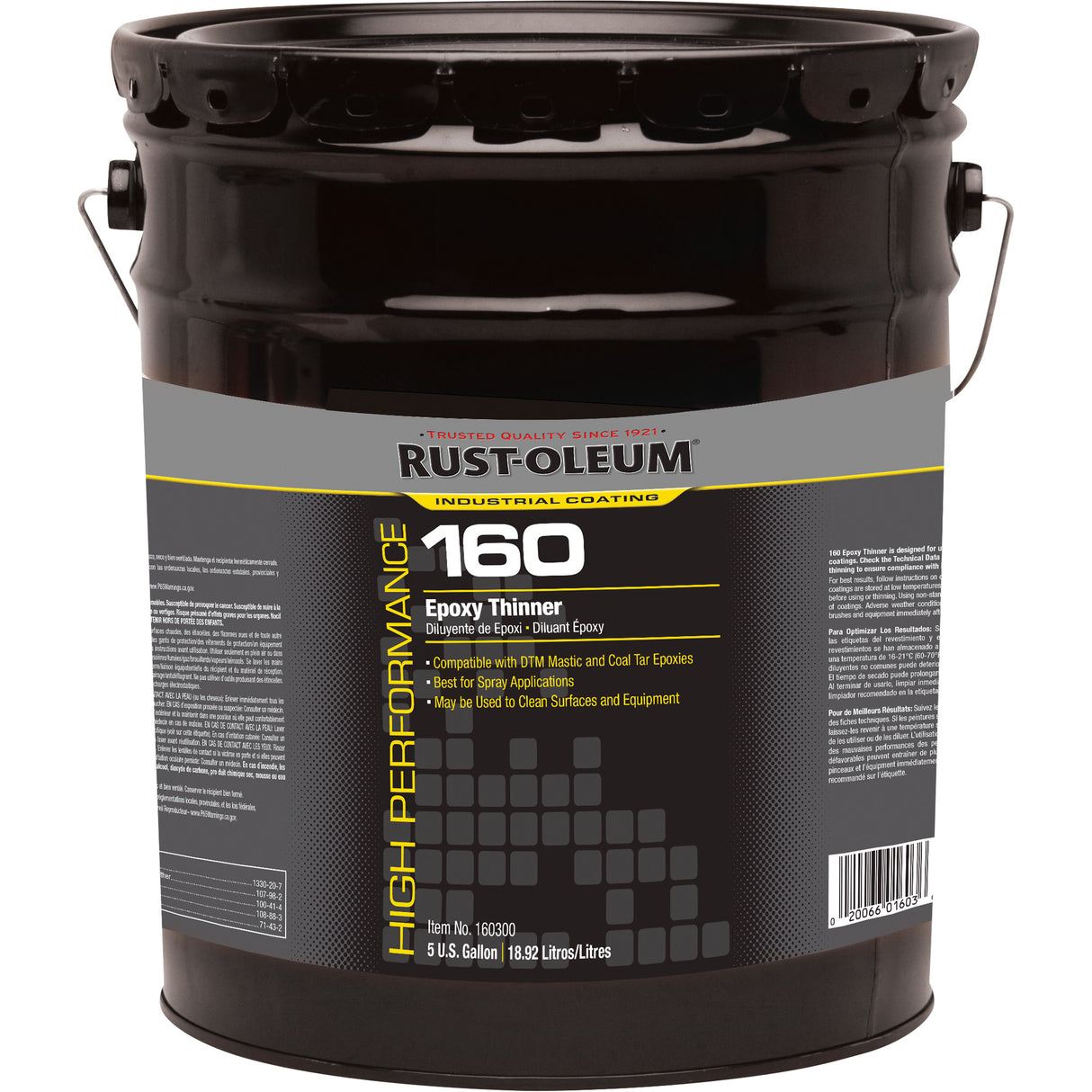 9100 Epoxy System Paint Thinner, Pail, 5 gal.