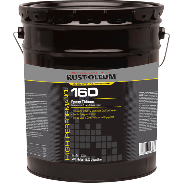 9100 Epoxy System Paint Thinner, Pail, 5 gal.