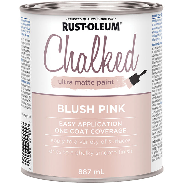 Chalked Paint, 857 ml, Can, Blush Pink