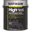 High Performance High Heat Coating, Gallon, Black