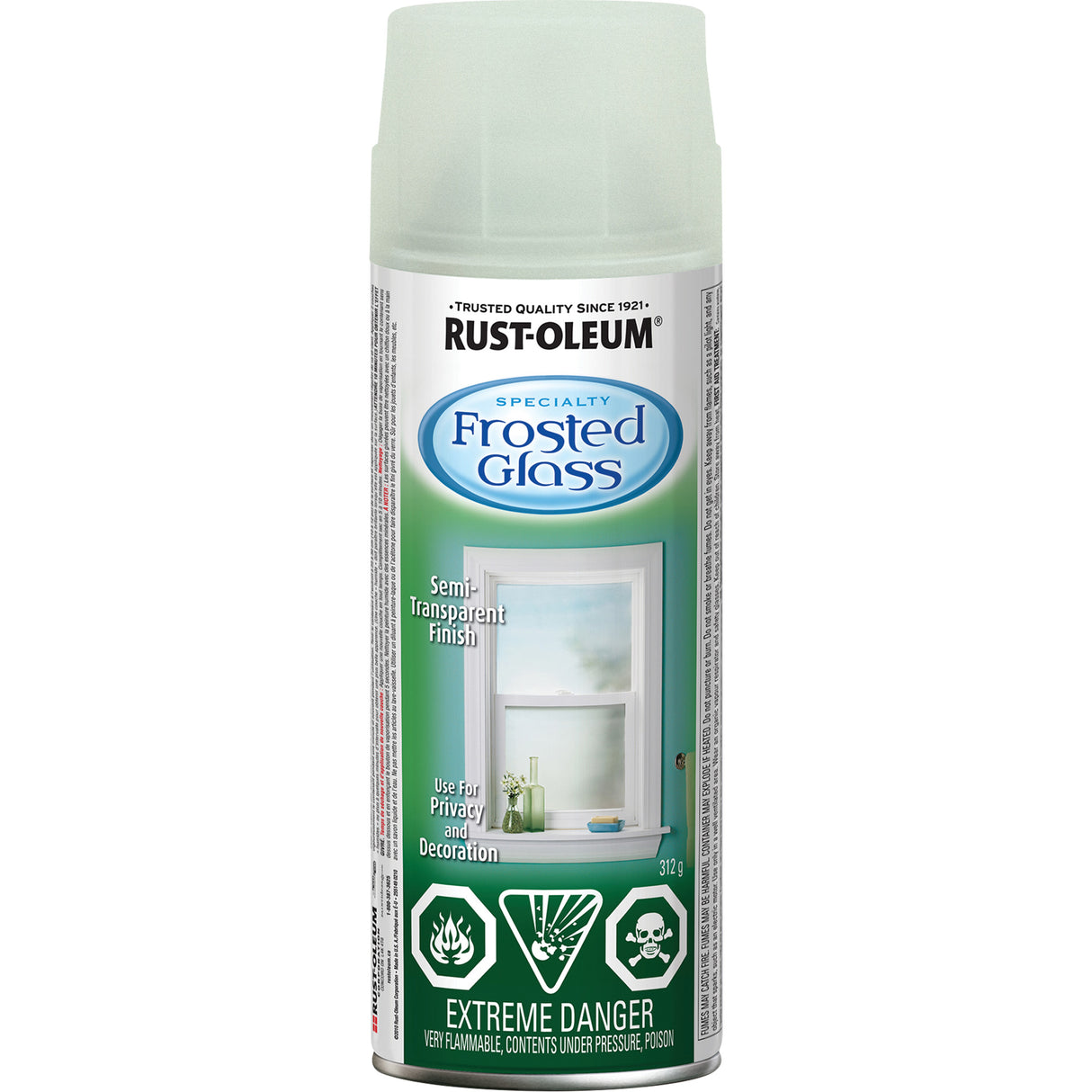 Specialty Spray Paint, Aerosol Can, Sea Glass