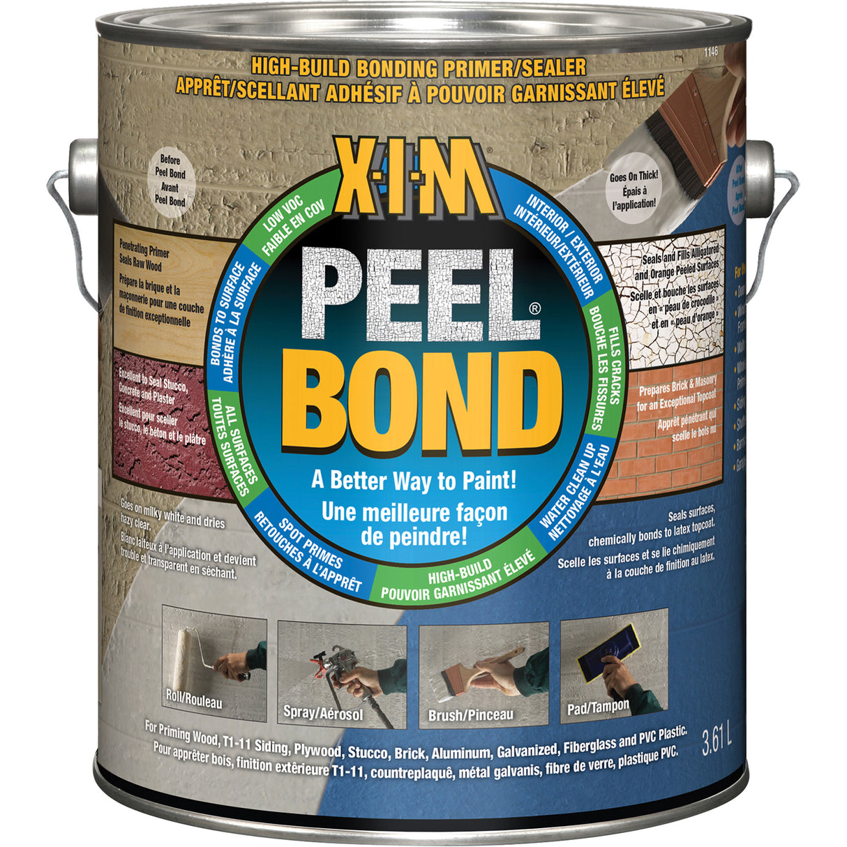 X-I-M® Advanced Technology UMA® Primer/Sealer, 3.61 L, Gallon, White