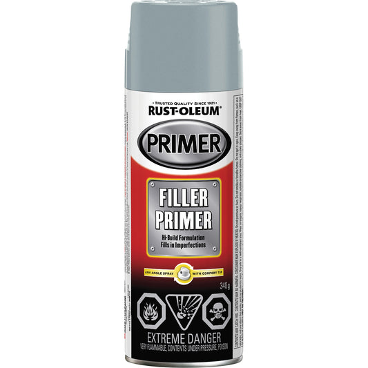Automotive Filler Primer, Grey, Very Flat, Aerosol Can