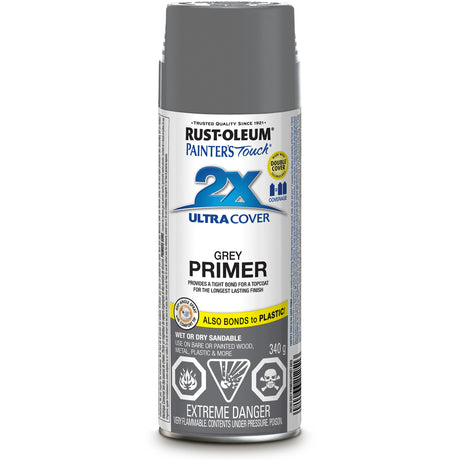Painter's Touch® Ultra Cover Primer, Grey, Very Flat, Aerosol Can