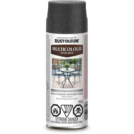 Stops Rust® MultiColour Spray, Aged Iron, Textured, Aerosol Can