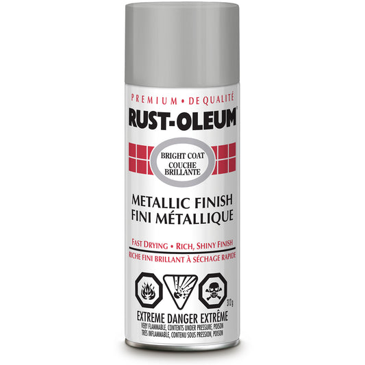 Stops Rust® Bright Coat Spray Paint, Chrome, Metallic, Aerosol Can