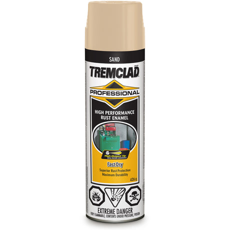 Tremclad® Professional Rust Enamel, Sand, High-Gloss, Aerosol Can